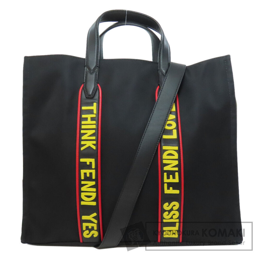 Fendi THINK FRNDI Handbag Nylon